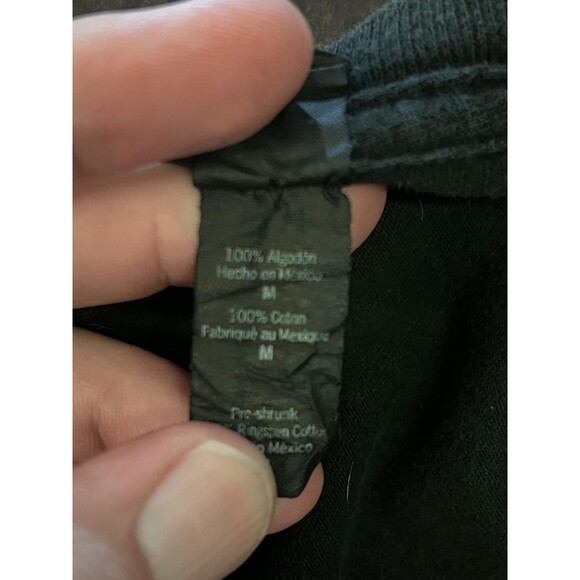 We Came As Romans Shirt Mens Medium Black Band Graphic Tee Metalcore Wolf Bones - Picture 7 of 7